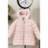 Kız Bebek Kapüşonlu Kışlık Mont 51333