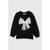 Kız Bebek Siyah Sweatshirt 4 Yaş (104 cm)
