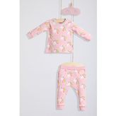 Kız Çocuk 3'lü Pijama Takımı