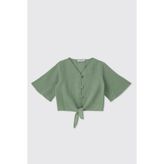 Kız Çocuk Mint Gömlek 10 Yaş (140 cm)