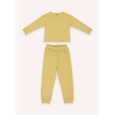 Kız Çocuk Sarı Pijama Takımı