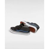 Kız Çocuklar İçin Vans Sk8-Mid Reissue V Spor Ayakkabı Günlük Kullanıma Uygun - Siyah - Mavi