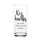 Kız Kardeş Tasarımlı Rakı Bardağı