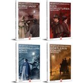 Kızıl Panda Yayınları Kızıl Panda Sherlock Holmes Roman Seti - 4 Kitap Takım Sir Arthur Conan Doyle Ciltsiz