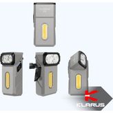Klarus E8 Triple-Light 1000 Lümen El Feneri - Gri