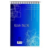 Klas Bloknot Spiralli Çizgili 36 YP A5