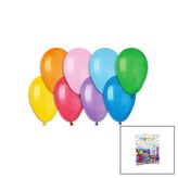 KLASİK RENKLİ BALON 7 İNÇ - 19CM - 100PCS (4604)
