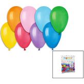 Klasik Renkli Balon 7 Inç - 19CM - 100PCS