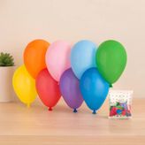 Klasik Renkli Lateks Balon 100'Lü Vitrin
