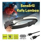 Klaus Sensörlü Kafa Lambası 5+3w 350 Lumen 1200mah