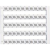 Klemsan 5x5 Klamens Etiketi Dy5 (31-40)