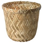 KLYNNON bambu saksı, bambu bambu 12 cm