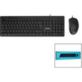 KM-515 USB Kablolu Klavye - Mouse Set Q Klavye
