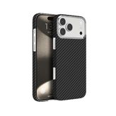 Knit iPhone 17 Pro Max Kevlar Series Kılıf - Siyah
