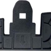 Knmaster KN2100 Interkom Için Yapıştırmalı Kask Sabitleme Aparatı
