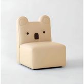 Koala-Cube Deri Görünümlü Çocuk Koltuğu