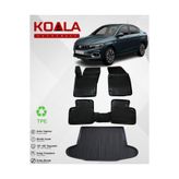 KoalaOtoTekstil Fiat Egea Sedan Paspas Ve Bagaj Havuzu 3d Havuzlu Tam Set 2015-2025 Uyumlu Arası