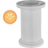 Koçsan Jumbo Ayarlanabilir Beyaz 10 cm Plastik Mobilya Ayağı Lüks Metal Koltuk Dolap Şifonyer Ayak