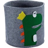 Koçtaş Dinazor Desenli Keçe Kutu 30*30 cm - Çok Renkli