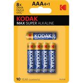 Kodak 4+1 Max Alkalin Ince Pil - Mavi