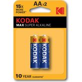 Kodak Max Alkalin Blister Kalem Pil 2 Adet