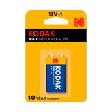 Kodak Max Alkalin Tekli 9V Pil