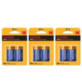 Kodak Max Super Alkaline 2x3 6 Adet Alkalin Orta Pil