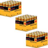 KODAK MAX SÜPER ALKALINE AAA İNCE PİL 60,Lİ PAKET