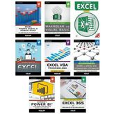 Kodlab Mega Excel Eğitim Seti - 8 Kitap Takım