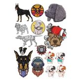 Köek Sticker Set-1 14 Parça Telefon, Tablet, Defter, Laptop Sticker