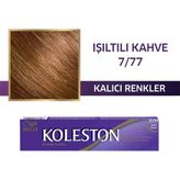 KOLESTON Koleston Tüp Boya 7/77 Işıltılı Kahve