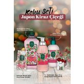 Kolonyalı Mendil 150'li, Sıvı Sabun 1500ml,Köpük Sabun 500ml, Losyon 280ml, Japon Kiraz Çiçeği ve Rosie