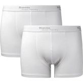 Kom Erkek Tight Short Boxer 2'li - Beyaz