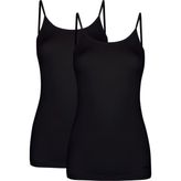 Kom Kadın Basic 2 Li Modal Top Atlet Siyah - XL