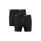 Kom Long Erkek Siyah 2'li Boxer