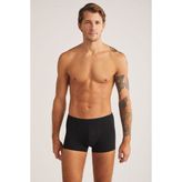 Kom Troy Erkek Mikro Modal 2'li Boxer - Siyah - XL