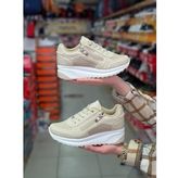 Konfores 1662 Anatomik Tabanlı Fermuarlı Bayan Sneakers Ayakkabı