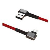 Konfulon S73 1 mt 2.1A Kırmızı Micro USB Kablo