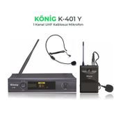 Konig K-401Y Kablosuz Yaka Mikrofonu
