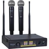 Konig K-402 E-E 2'li UHF Çift Kanallı El Mikrofonu