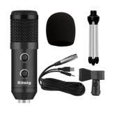 Konig K-CM300USB Echolu Condenser Usb Mikrofon