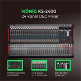 Konig KS-2400 24 Kanallı Deck Mikser