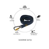 Köpek Boyun Tasmasi Waterproof Leash Mavi