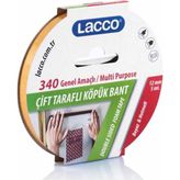 Köpük Çift Taraflı Bant 12 x 5 mm KOD340