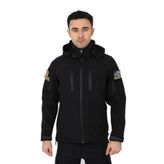 KORDAK Taktical Softshell Mont, M, ASKMARKTSOFTSHELLMONT, Siyah, Erkek
