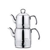 Korkmaz A227-01 Erna Inox Çaydanlık Takımı