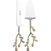 Korkmaz Flora 2 Parça Pasta Servis Seti A8735-6 - Gri