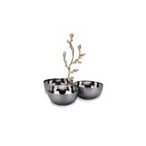 KORKMAZ Flora 3lü Çerezlik A8735-4