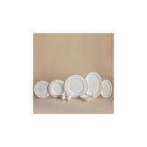 Korkmaz Floransa Collection 53-Piece Platinum Dinnerware Set A9877