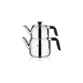 Korkmaz Kappa Mega Black Teapot Set 3 Lt A079-01